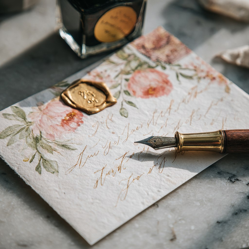 Приглашения эко-стиль и бохо