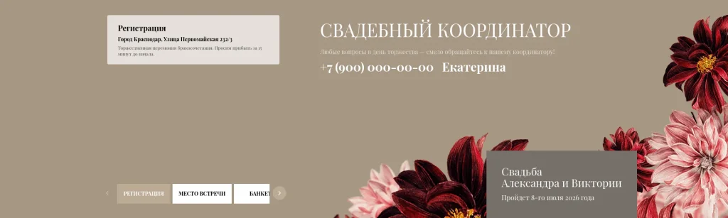Бархатные далии