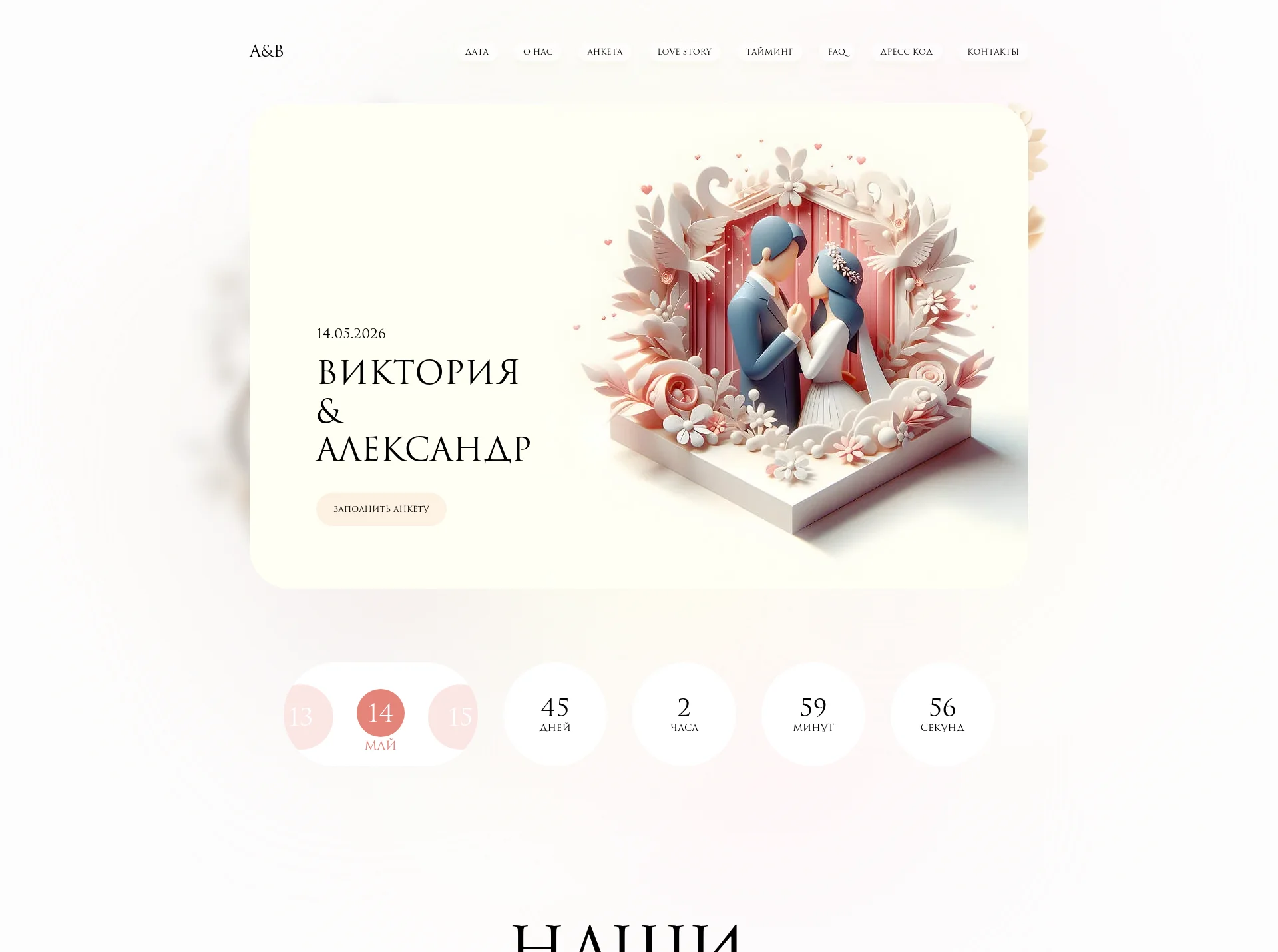 Романтичный румянец